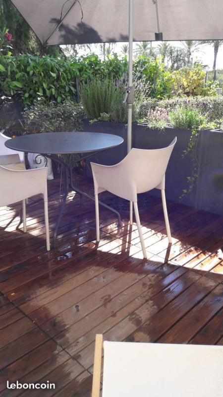 Ferienwohnung Studio Golfe Juan, plages, parking, climatisation Vallauris Exterior foto